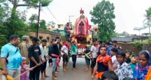 ଲୋକେଶ୍ୱରପୁରରେ ଭକ୍ତି ଓ ଉତ୍ସାହର ସହ ପାଳିତ ହେଲା ମହାପ୍ରଭୁଙ୍କ ରଥଯାତ୍ରା